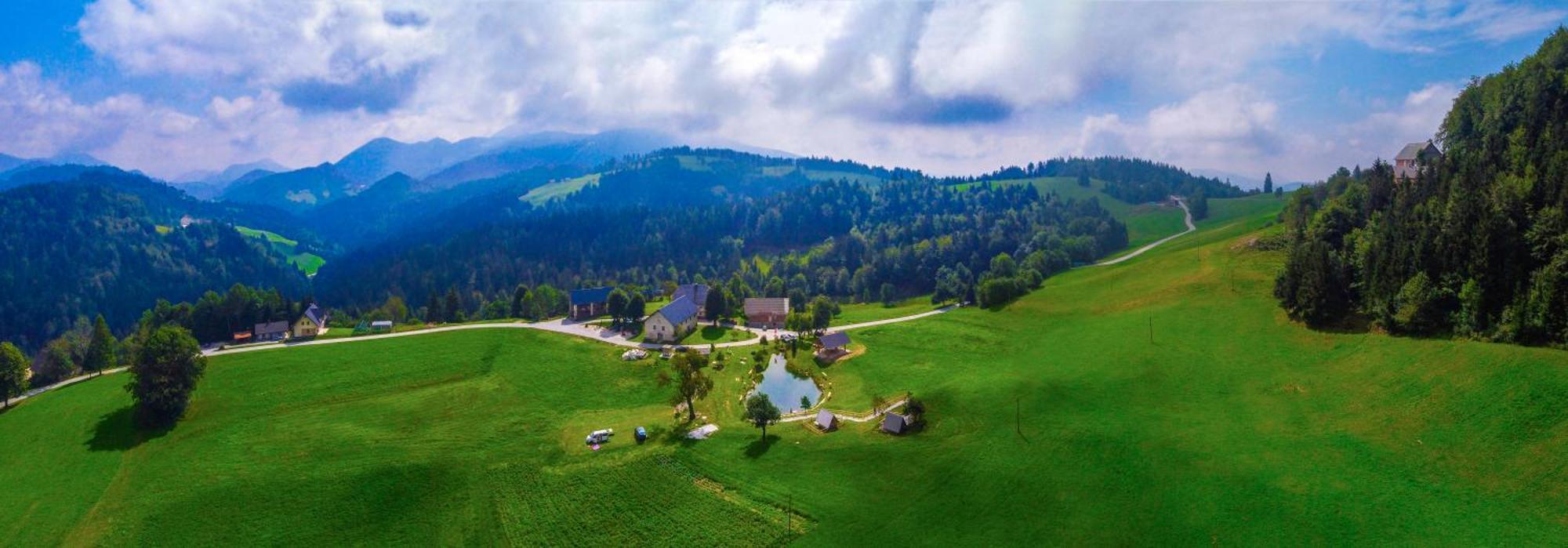 Wooden Chalet - Homestead Vrhovc Zelezniki Dış mekan fotoğraf